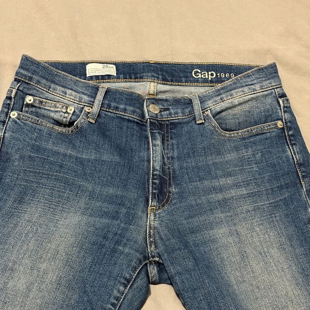 Gap Authentic Flare Denim Jeans - Picture 5 of 5